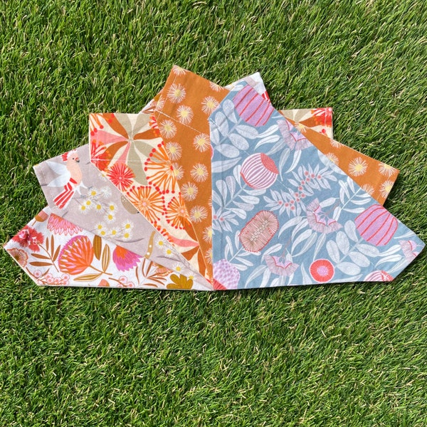 Native Floral Pet Bandana