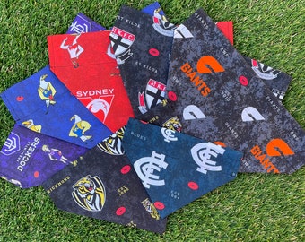 AFL Prints Pet Bandana