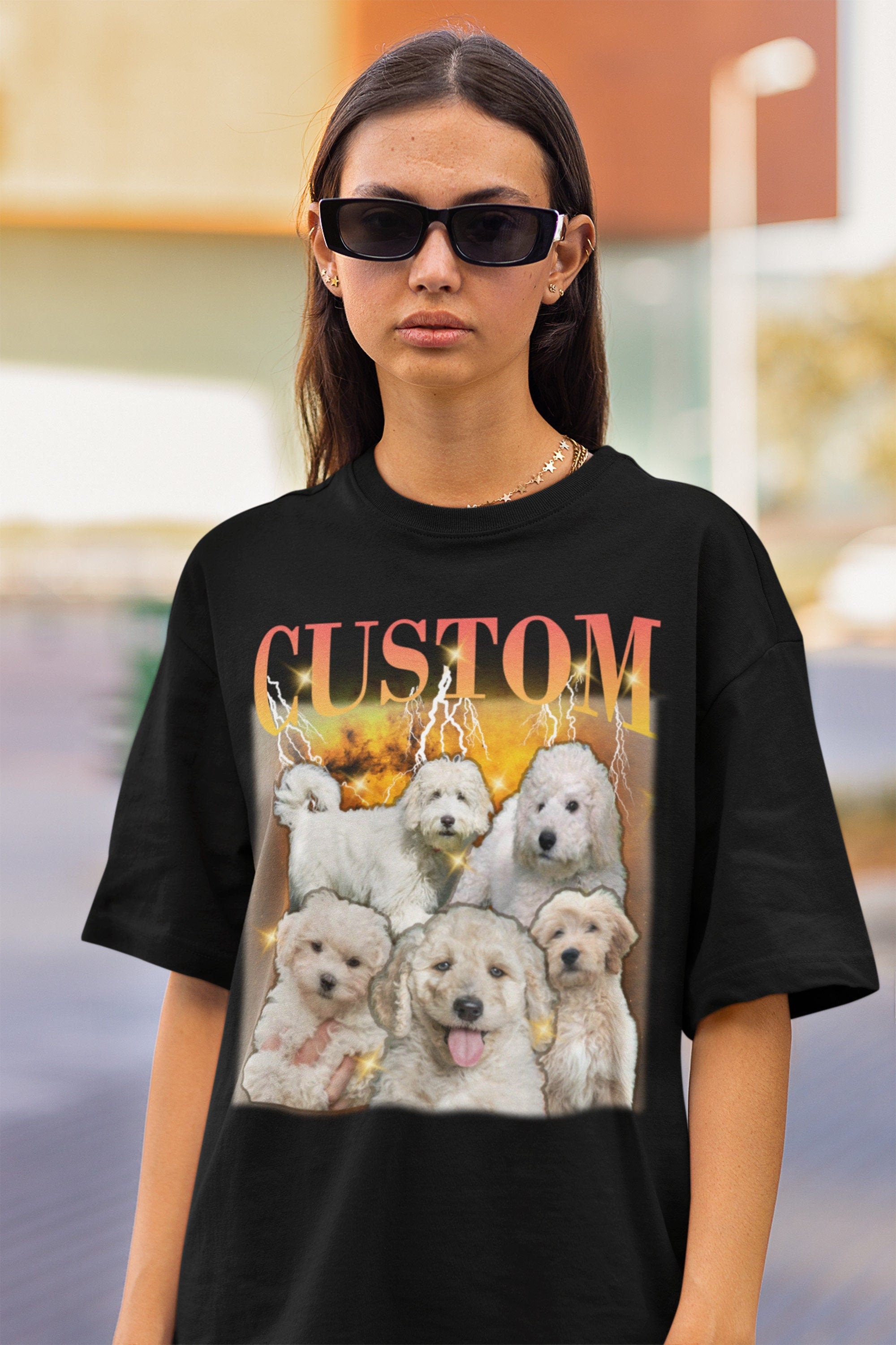 Discover Custom Your Own Photo Idea Here Custom Rapper Sweatshirt Insert Your Personalized Customized Tee Change Your Design Here Hoodie TA