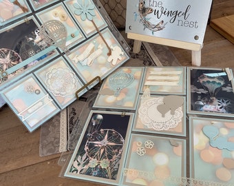 what a wonderful {small} world pocket page art