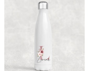 Trinkflasche Personalisiert | Trinkflasche mit Name | Geschenk Muttertag | Trinkflasche Erwachsene | Trinkflasche Edelstahl | Wasserflasche