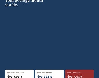 Irregular Income Budget Spreadsheet, The Uneven Paycheck Budget for Freelancers, Google Sheets + Excel, Self Employed Tax and Buffer Planner