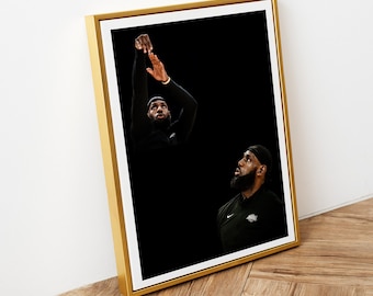 Lebron James, Laker Nation, INSTANT DOWNLOAD, Digital Print, NBA, King James, Basketball Posters, Home Decor, Sports Decor, Lakers, digital