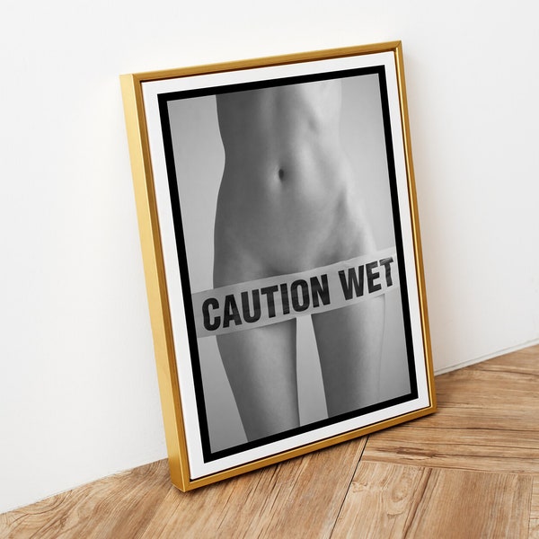 Sex art, Instant Download, Black and white, sexy gifts, Warning Sign, Adult Art, Sex Symbols, Sexy Females, Adult Content, Women's Legs