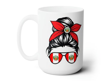 Peruanische Tasse, schöne peruanische Tasse, schöne Design-Tasse, peruanische Geschenktasse, Keramiktasse, hochwertige Tasse, Tasse für Peru-Liebhaber,
