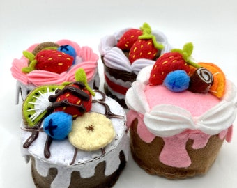 Fancy Felt Cupcakes - Collection 1
