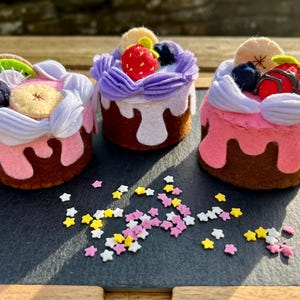 Fancy Felt Cupcake