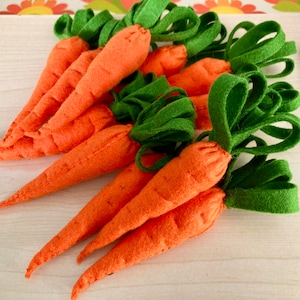 Felt Carrot