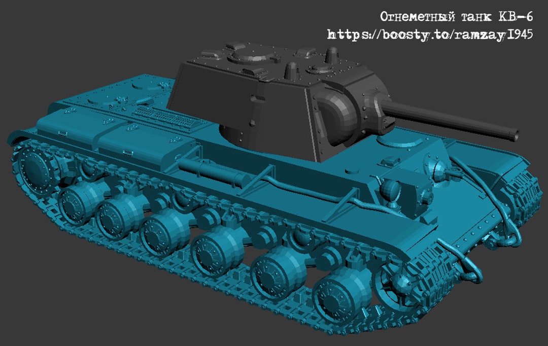 第二次世界大戦のKV-6戦車 15mm 1:72 1.56スケール - Etsy 日本