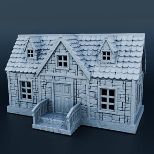 Napoleonic Terrain House Building 22 1.72 and 28mm