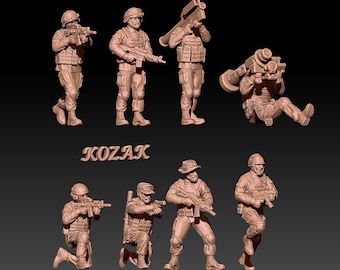 Modern wargames Ukraine Freedom Fighters set 1  1:72 & 28mm