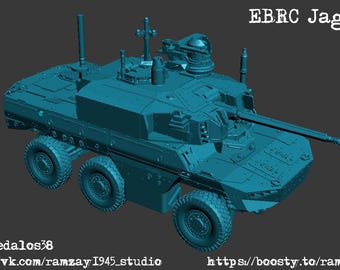 EBRC Jaguar 15mm &  1:72 1/56 scale