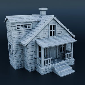 Napoleonic Terrain House Building 22 1.72 and 28mm