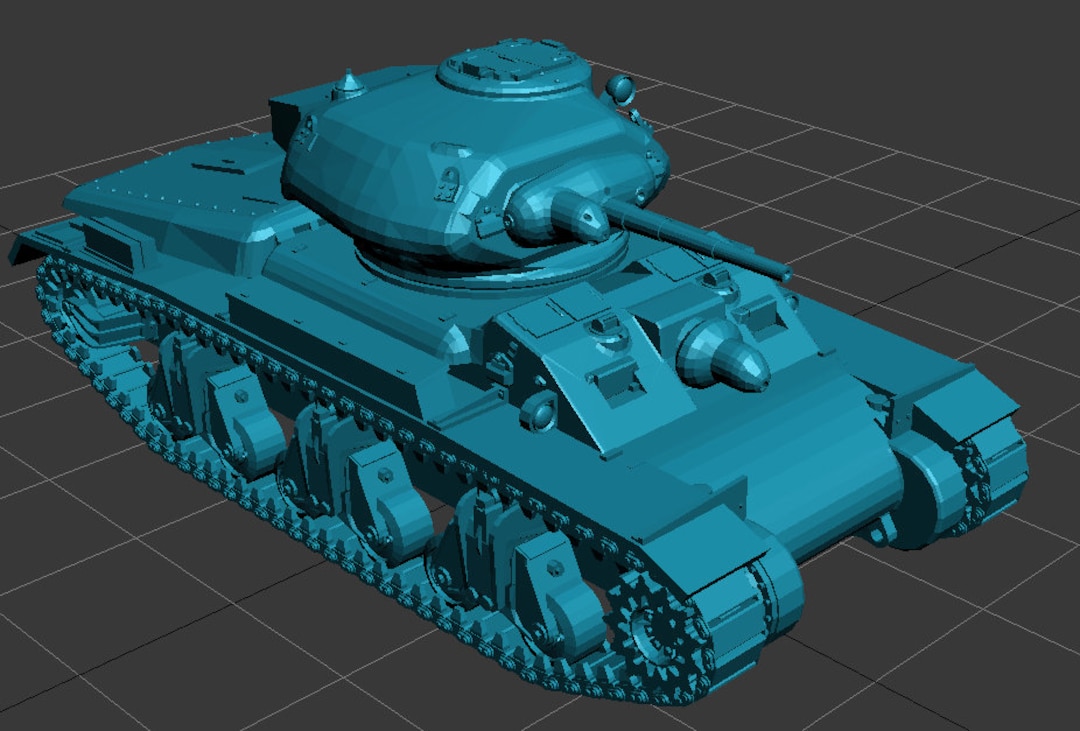 Ww2 Tank Sentinel 15mm & 172 Scale Etsy