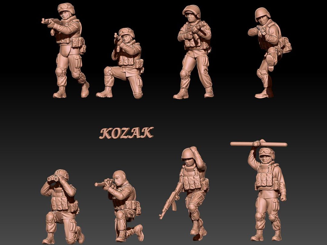 28mm Modern Western Fighters in Ukraine