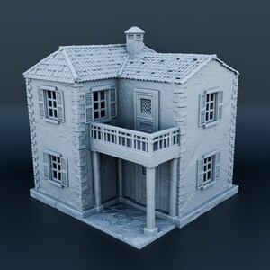 Napoleonic Terrain House Building 26 1.72 and 28mm