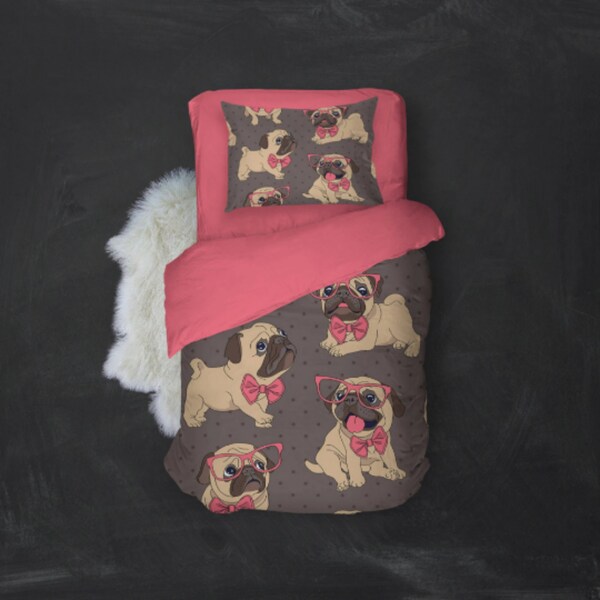 Dog Duvet Cover Etsy UK