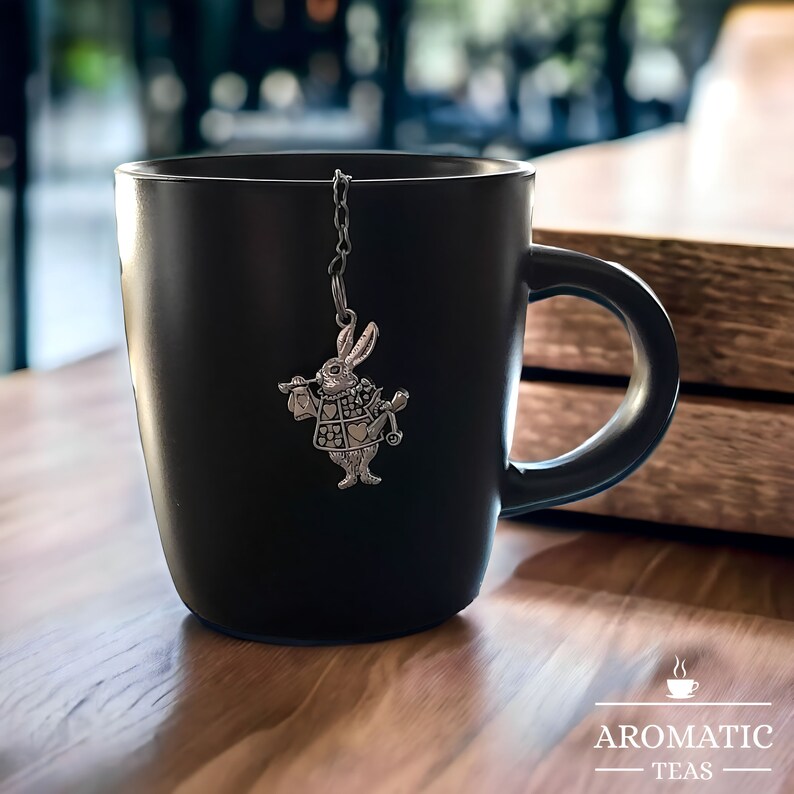 Alice in Wonderland Rabbit Tea Infuser Stainless Steel Tea Etsy Australia