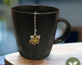 Honeycomb Bee Tea Infuser | Tea Stranier | Loose Leaf Tea | Tea Gift | Friendship Gift | Birthday Gift | Bumble Bee Gift | Tea Lovers Gift