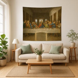 Leonardo da Vinci&#39;s Last Supper Tapestry: Renaissance Religious Art