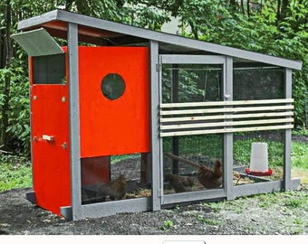 Chicken Coop plans DIY.  Easy-to-Follow Plans