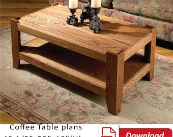 Coffee Table Build Plans: DIY Step-by-Step Guide (PDF Download)
