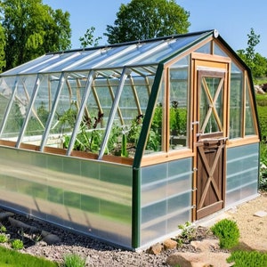 DIY Garden Greenhouse Plans | Step-by-Step Instructions | Perfect for Seasonal Gardening & Plant Protection