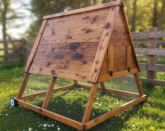 A-Frame Chicken Coop Plans