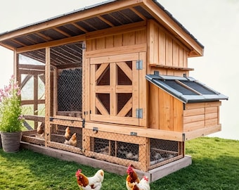 DIY Chicken Coop Plan – Customizable & Easy to Build!