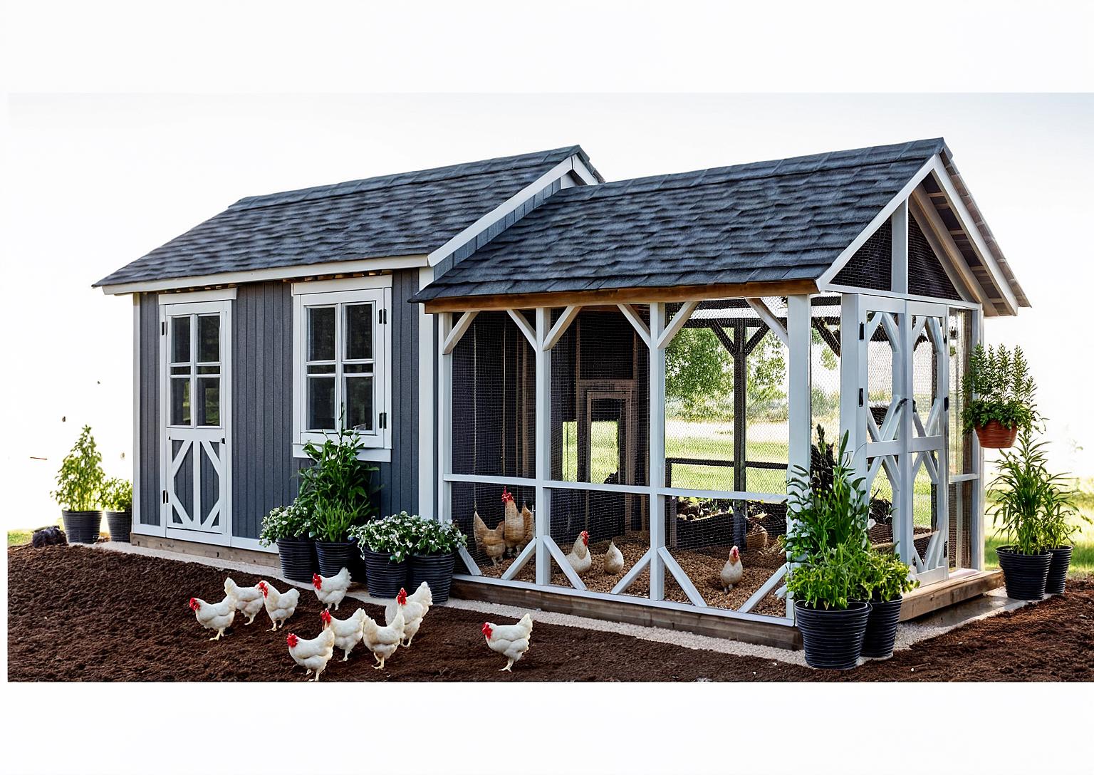 DIY Chicken Coop & Garden Shed. Easy-to-follow Plans - Etsy