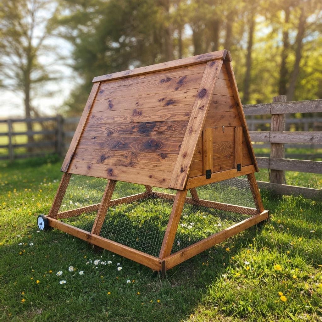 A-frame Chicken Coop Plans - Etsy