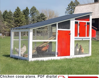 DIY Chicken Coop Plans: Beginner-Friendly Design (PDF Download)