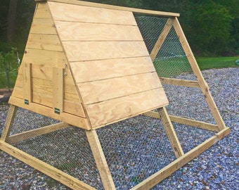 A-frame kippenhokplannen