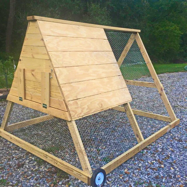 A-Frame Chicken Coop Plans