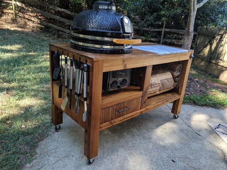 Grill Cart Plans. Stepbystep Grill Cart Construction Plans. Digital