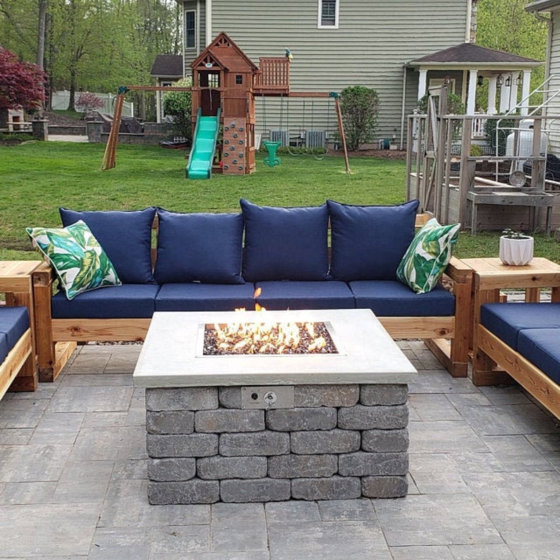 Wooden Sofa, Bench, and Coffee Table Plans DIY and Customizable Etsy