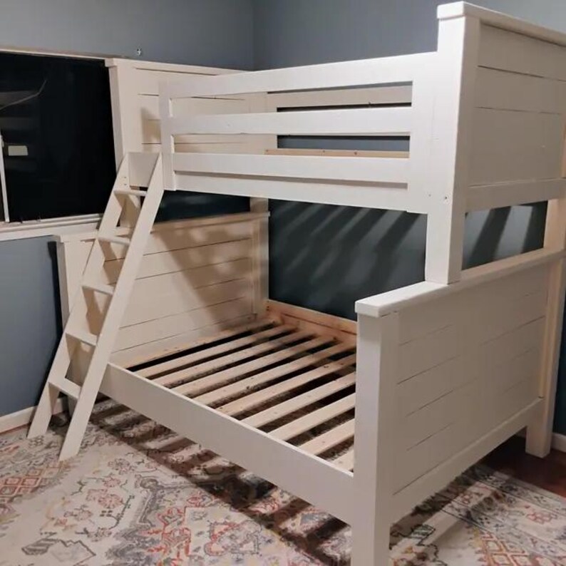 DIY Twin over Full Bunk Bed Plans: Sturdy, Space-Saving Design (PDF Download) image 3