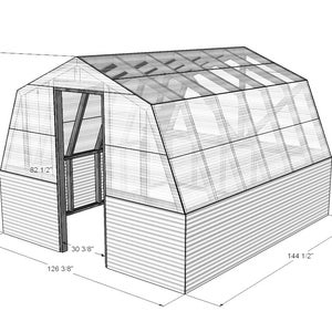 DIY Greenhouse Plan (PDF digital)