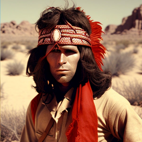Jim Morrison: The Iconic Rockstar as Digital Art