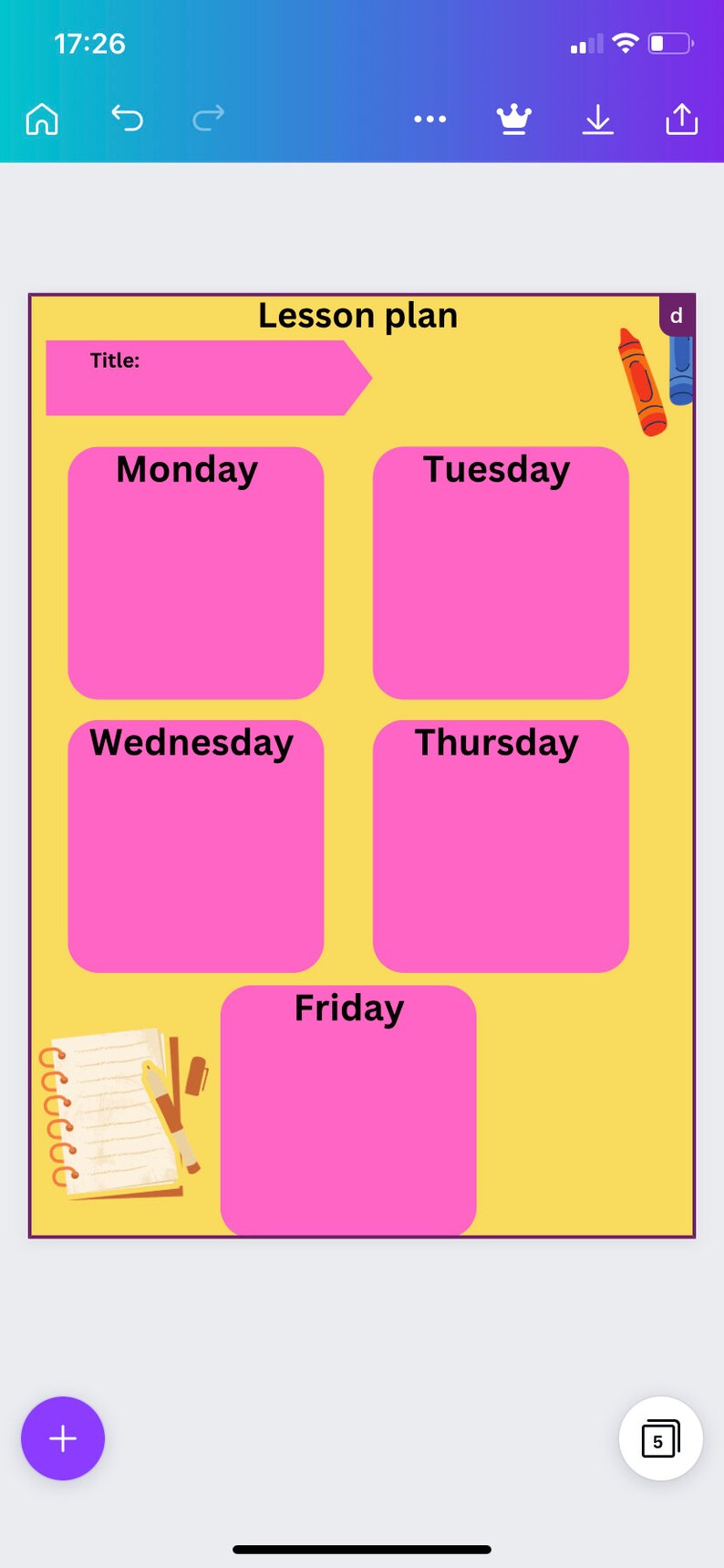 lesson-plan-template-for-preschool-teachers-and-montessori-teachers-etsy