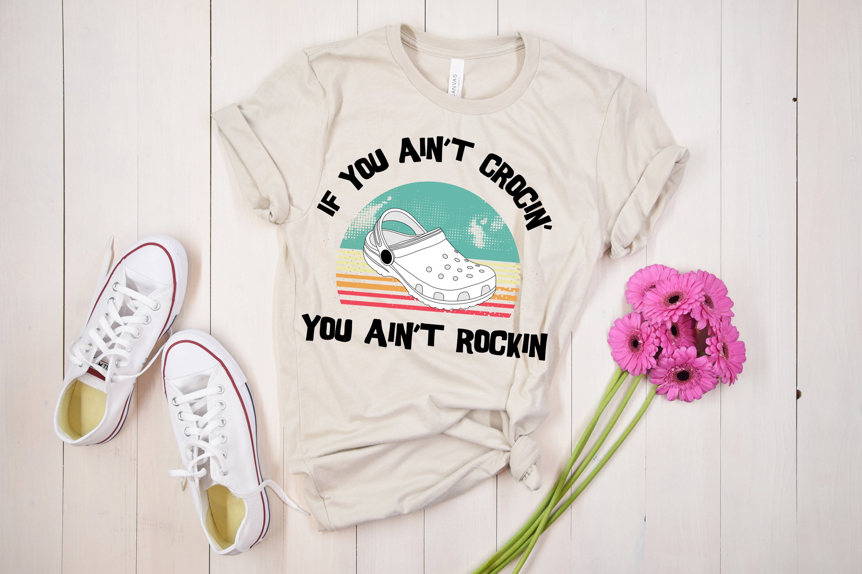 If You Ain't Crocin' You Ain't Rockin' SVG | Crcks Svg | Funny Svg
