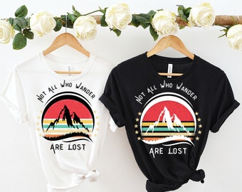 not all those who wander are lost svg, mountain svg, adventure svg, camping svg, travel svg, wanderlust svg, camp svg, arrow svg, png files