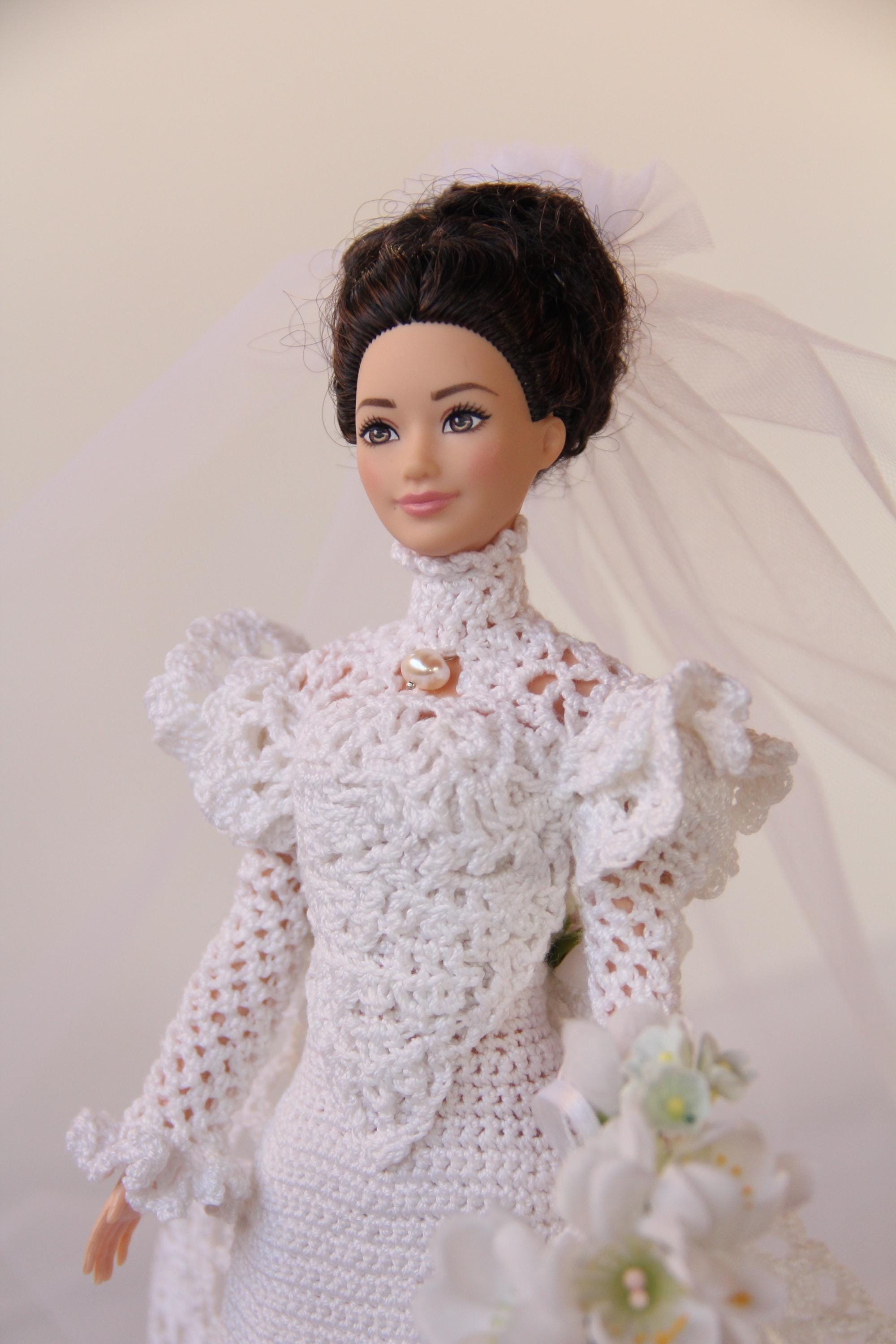 Tenue Pour Poupée Barbie - Années 1900 (vintage) - Occasion - Marque Mattel
