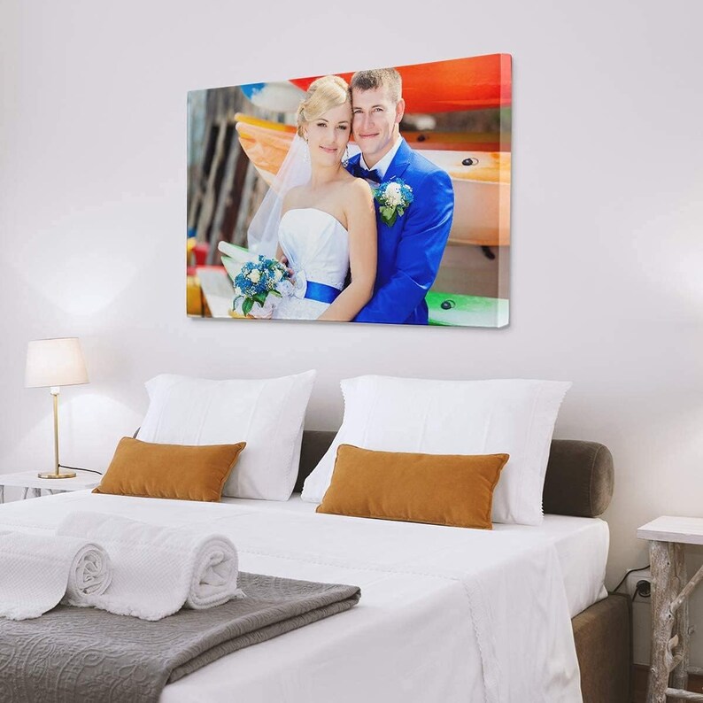 Your Image Turn Into Canvas Art Print, Photo to Canvas, Custom Canvas