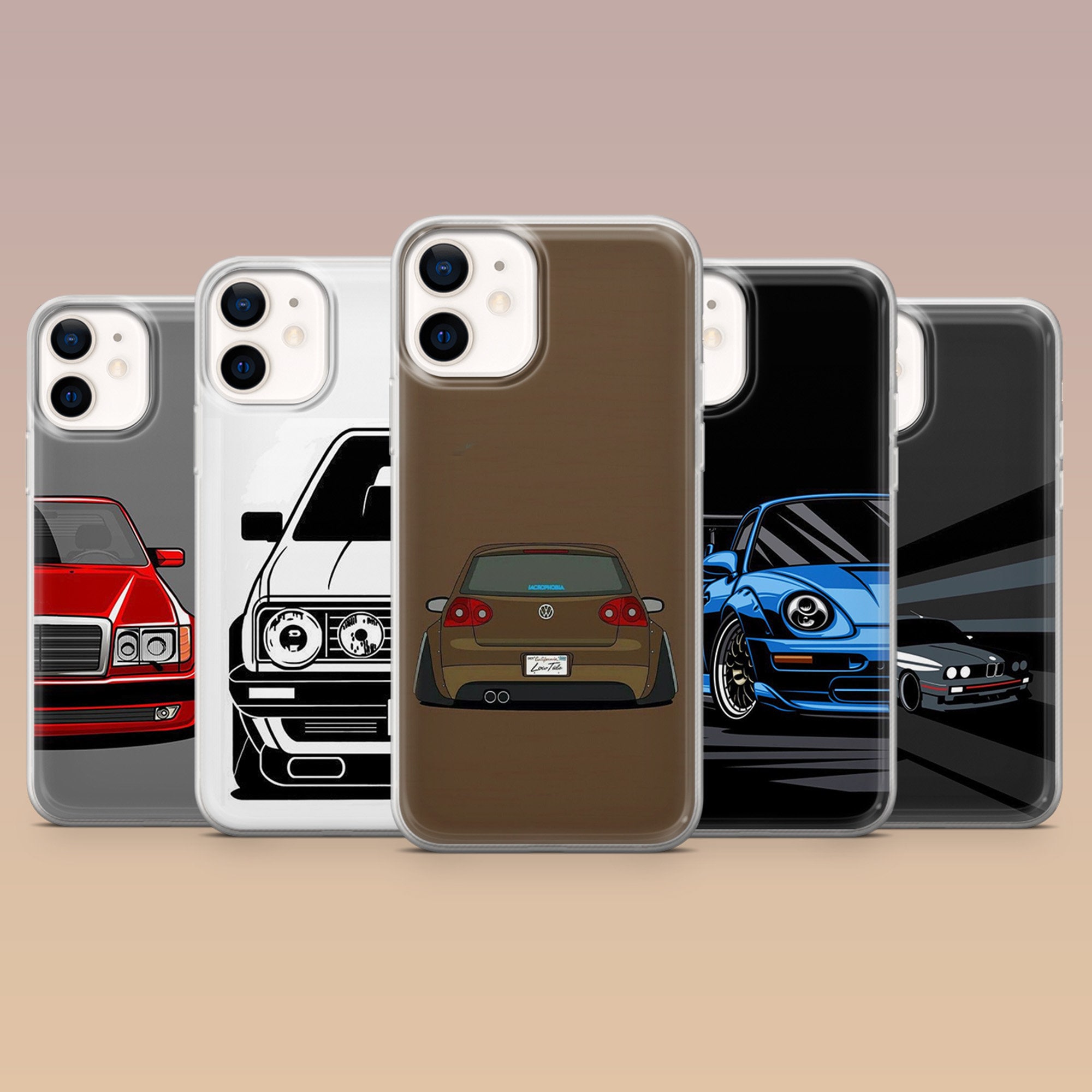 Handyhülle Case iPhone 15 Pro Max Audi Serie GT schwarz Kunstleder