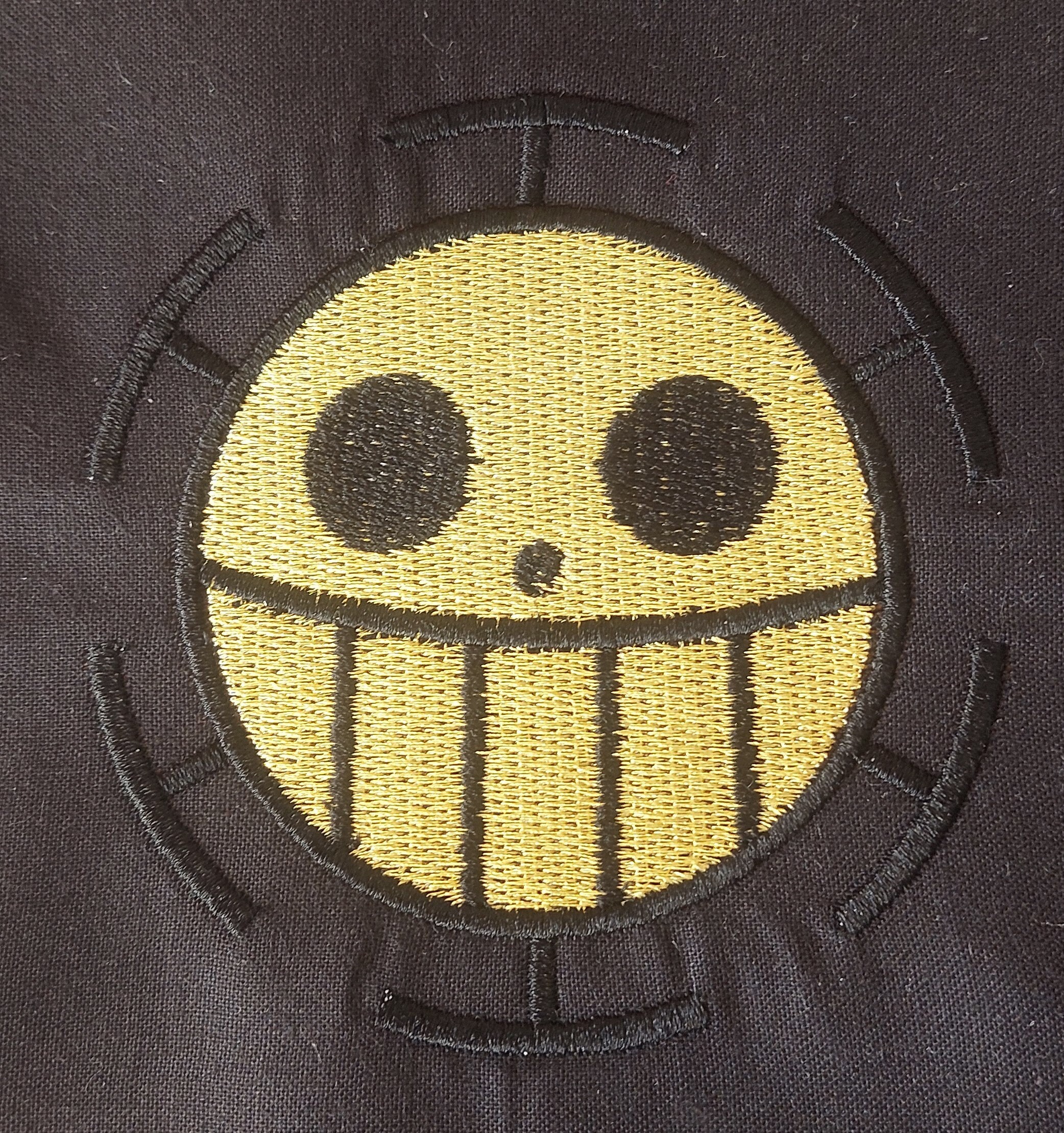 One Piece Embroidery File Embroidery Trafalgar Law Etsy