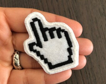 Hand Shape Cursor Pc Computer Patch