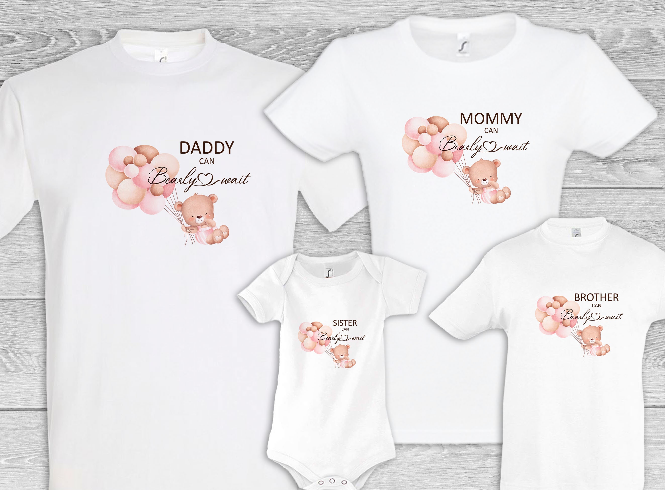 Camisas para baby shower para familia sale