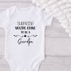 Schwangerschaftsankündigung für Großeltern Baby Body, Onkel, Tante zu sein