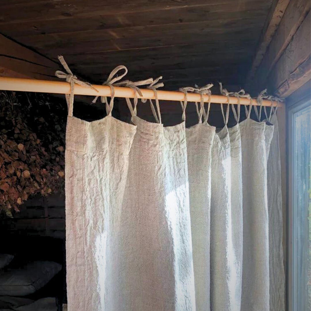 Boho Linen Gauze Curtains, Custom Various Color Gauze Linen Curtain Bathroom Kitchen Bedroom Drapery Homey Style - Etsy Australia